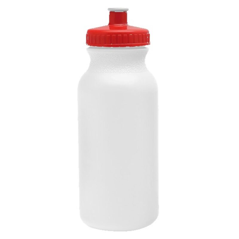 Circuit 20oz Bike Bottle - White w/Push-Pull Lid - 4