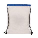 Clear Vinyl Drawstring Bag - 5