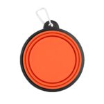 Collapsible Silicone Pet Bowl w/Carabiner - 1