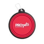 Collapsible Silicone Pet Bowl w/Carabiner - 5