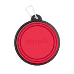 Collapsible Silicone Pet Bowl w/Carabiner - 6