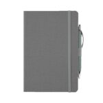 Crosshatch PU Notebook With Pen - 6