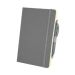 Crosshatch PU Notebook With Pen - 7