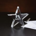 Crystal Star Paperweight - 2