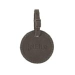 Culver Round Leather Luggage Tag - 6