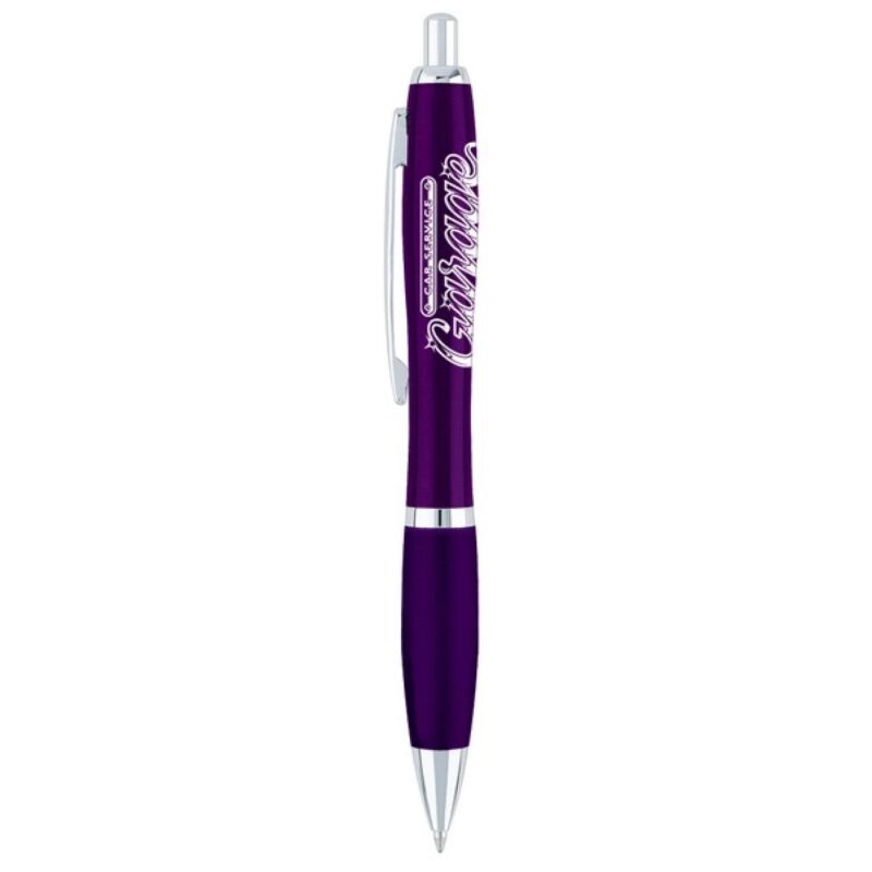 Curvaceous-Metal-Ballpoint-Pen-PB6588 Curvaceous Metal Ballpoint Pen