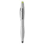 Curvaceous Metallic Stylus Highlighter Pen - 9