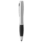 Curvaceous Stylus Ballpoint With Light - 1