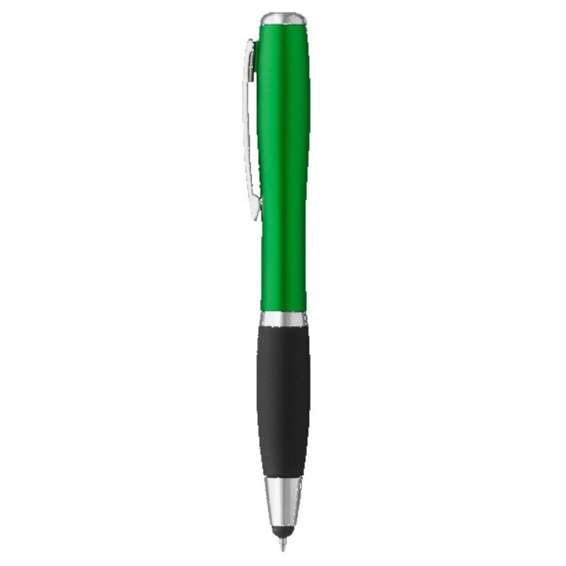 Curvaceous Stylus Ballpoint With Light - 3