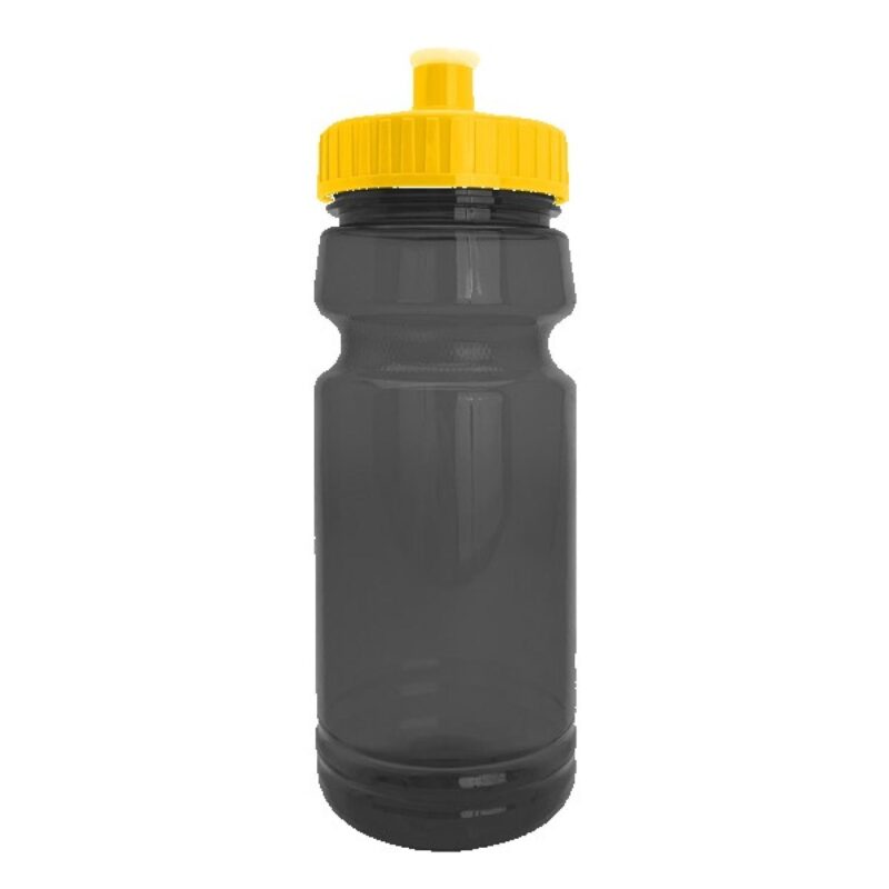 Cycle 24oz Recycled Transparent Bike Bottle w/Push-Pull Lid - 1