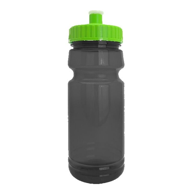 Cycle 24oz Recycled Transparent Bike Bottle w/Push-Pull Lid - 9