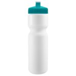 Cyclo-Cross 28oz Bike Bottle - White w/Push-Pull Lid - 3