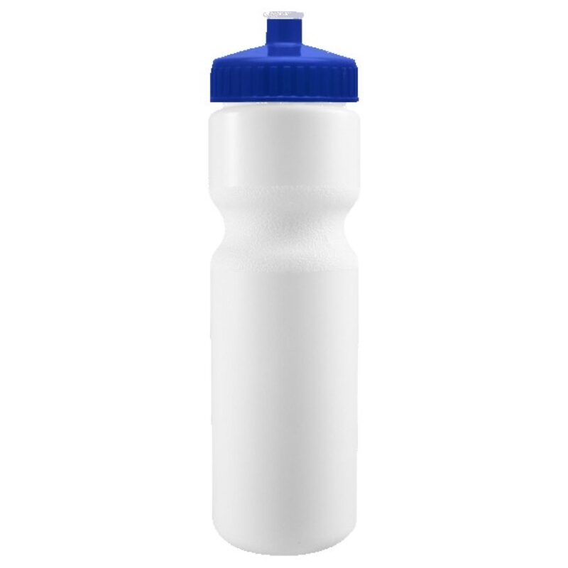 Cyclo-Cross 28oz Bike Bottle - White w/Push-Pull Lid - 4
