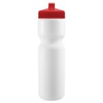 Cyclo-Cross 28oz Bike Bottle - White w/Push-Pull Lid - 5