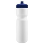 Cyclo-Cross 28oz Bike Bottle - White w/Push-Pull Lid - 9