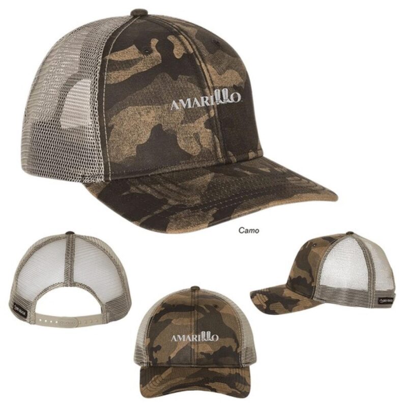 DRI DUCK 3466 Covert Trucker Cap Camo - 4