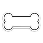 Dog Bone Magnet - 1