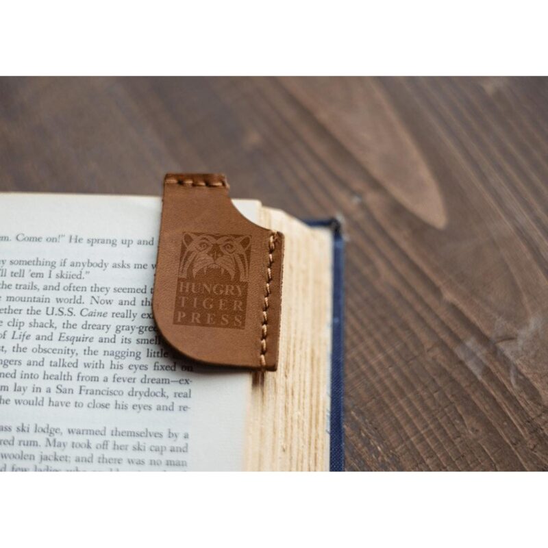 Dogear Leather Corner Bookmark - 8
