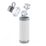 Dual Opening Stainless Steel Water Bottle - 20 Oz. - 1