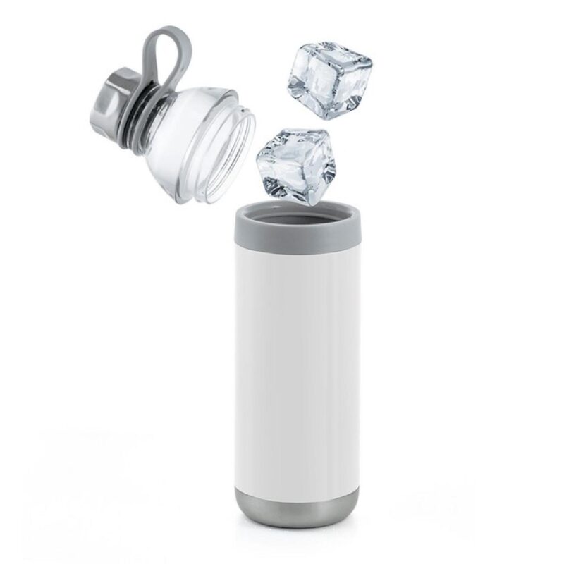 Dual Opening Stainless Steel Water Bottle - 20 Oz. - 1