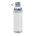 Dual Opening Stainless Steel Water Bottle - 20 Oz. - 2