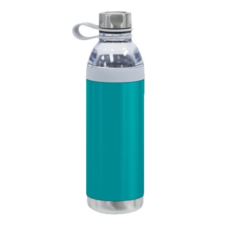 Dual Opening Stainless Steel Water Bottle - 20 Oz. - 4
