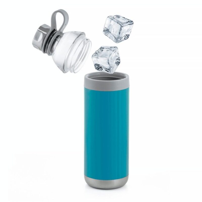 Dual Opening Stainless Steel Water Bottle - 20 Oz. - 5
