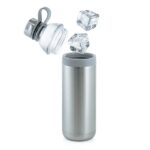 Dual Opening Stainless Steel Water Bottle - 20 Oz. - 6