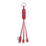 "ESCALANTE" 5-in-1 Cell Phone Charging Cable w/Phone Stand - 6