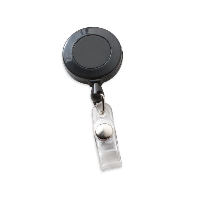 Economy Round Retractable Badge Holder - 1