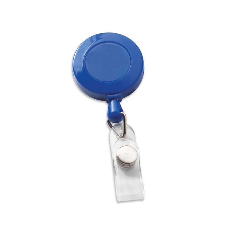 Economy Round Retractable Badge Holder - 9