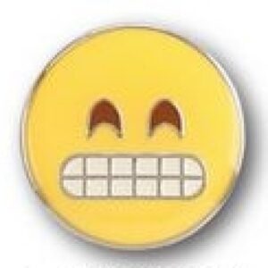 Emoji Grin Pins