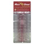 Football Schedule Magnet - 2