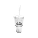 Geneva 16 Oz Tumbler w/Straw - 3