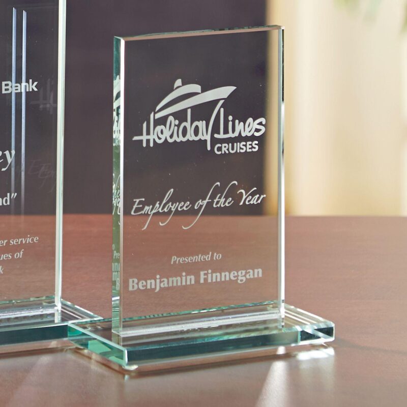 Glass Rectangle - Small Award - 2