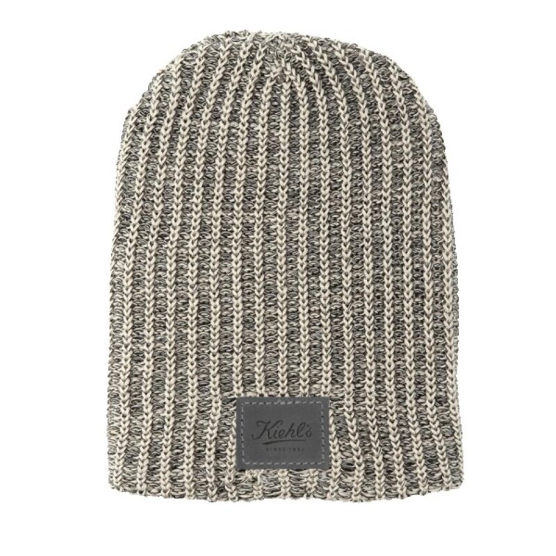 Haberdasher Knit Beanie with Leather Patch - 6