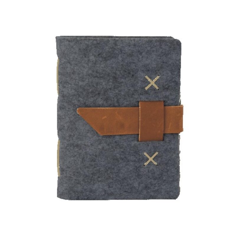 Harlequin Felt Journal - 4