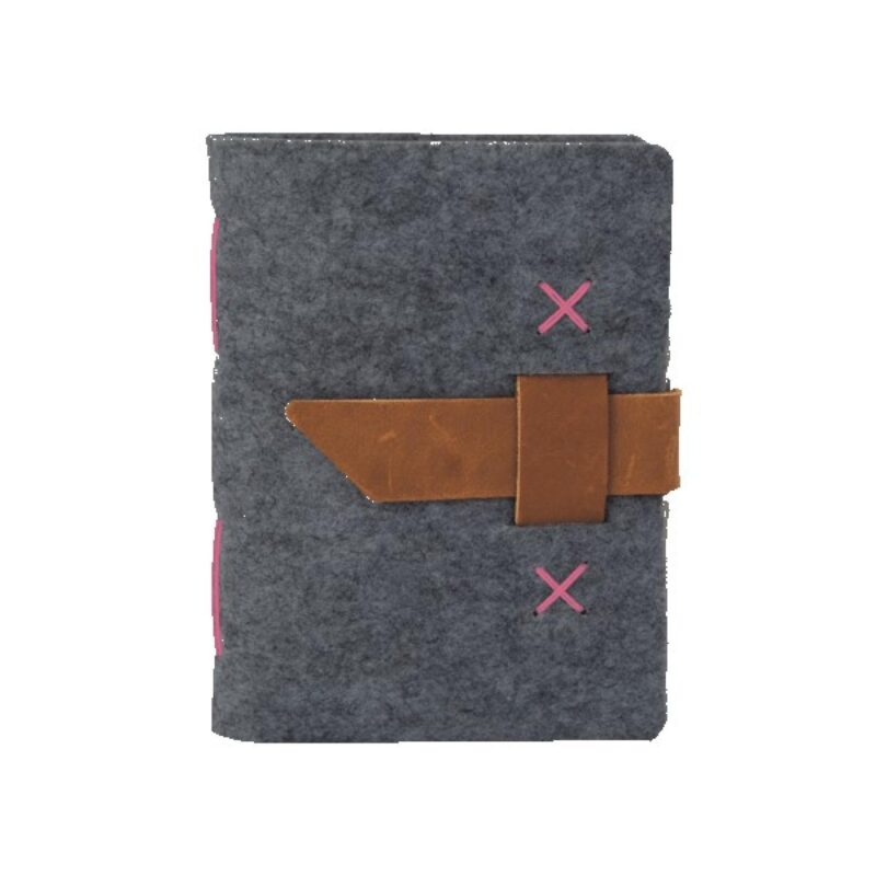 Harlequin Felt Journal - 9