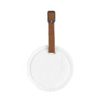 Hayes Dye-Sublimated Felt Round Luggage Tag - 1