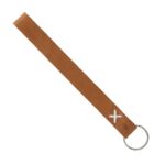 Hayward Leather Wrist Keychain with Metal Split-Ring - 2