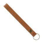 Hayward Leather Wrist Keychain with Metal Split-Ring - 9
