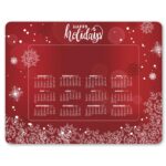 Holiday Calendar Punch Out Picture Frame - 1