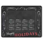 Holiday Calendar Punch Out Picture Frame - 4