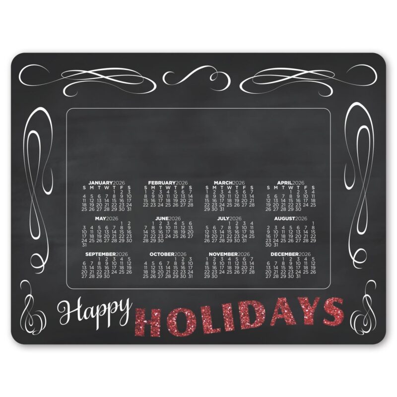 Holiday Calendar Punch Out Picture Frame - 4