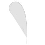 IMPORT 10' Double-Sided Teardrop Flag with Ground Spike - 1