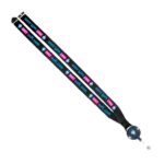 IMPORT 3/4" Dye-Sublimated Lanyard with Retractable Badge Reel and IPH7 back of neck convenience rel - 9