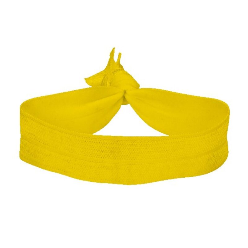 IMPORT 3/4" Imported Single Color Screen Print Hair-Tie - 1