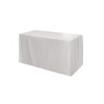 IMPORT 4' Fitted Open-Back Full-Color Table Throw - 1