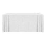 IMPORT 6' Fitted Open-Back Full-Color Table Throw - 1
