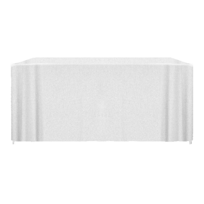 IMPORT 6' Fitted Open-Back Full-Color Table Throw - 1